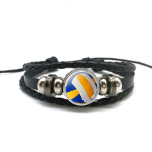 Load image into Gallery viewer, Braided Sports Bracelet - Volleyball, Soccer, Baseball, Basketball