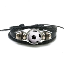 Load image into Gallery viewer, Braided Sports Bracelet - Volleyball, Soccer, Baseball, Basketball