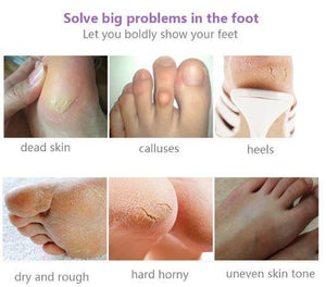 "I Can't Believe How Soft My Feet Feel!" Laura M. Satisfied Lavender Silky Feet Customer